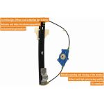 VAICO V10-6289 Fensterheber hinten links, ohne Motor, elektrisch VAICO V10-6289 Fensterheber hinten links, ohne Motor, elektrisch