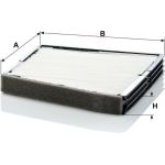 CU 2337 MANN-FILTER Innenraumfilter CU 2337 CU 2337 MANN-FILTER Innenraumfilter CU 2337