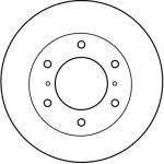 TRW Bremsscheibe DF4159 TRW Bremsscheibe DF4159