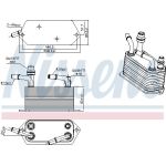 Nissens Ölkühler PKW 91283 Nissens Ölkühler PKW 91283