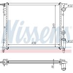 Nissens Wasserkühler PKW 63919 Nissens Wasserkühler PKW 63919