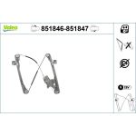 VALEO 851847 Fensterheber VALEO 851847 Fensterheber