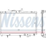 Nissens Wasserkühler PKW 646281