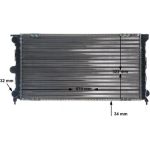 MAHLE Kühler, Motorkühlung CR 737 000S MAHLE Kühler, Motorkühlung CR 737 000S