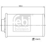 FEBI BILSTEIN Hydraulikfilter, Automatikgetriebe 176675 FEBI BILSTEIN Hydraulikfilter, Automatikgetriebe 176675