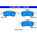ATE Bremsbelagsatz Honda Hinterachse Civic 1.4-1.8 I-Vtec/1.6-2.2 I-Dtec 12 13.0460-7290.2 ATE Bremsbelagsatz Honda Hinterachse Civic 1.4-1.8 I-Vtec/1.6-2.2 I-Dtec 12 13.0460-7290.2
