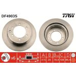Bremsscheibe Hyundai T. Teracca DF4903S