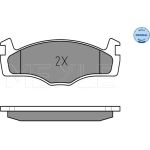 MEYLE Bremsbelagsatz VW Golf/Jetta/P 252088719 MEYLE Bremsbelagsatz VW Golf/Jetta/P 252088719