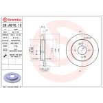 94 482 002 Bremsscheibe HA 08.A916.10 94 482 002 Bremsscheibe HA 08.A916.10