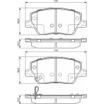 Bremsbelag 0 986 495 392 Bremsbelag 0 986 495 392
