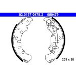 Bremsbackensatz 03.0137-0479.2 Bremsbackensatz 03.0137-0479.2