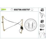 VALEO 850796 Fensterheber VALEO 850796 Fensterheber