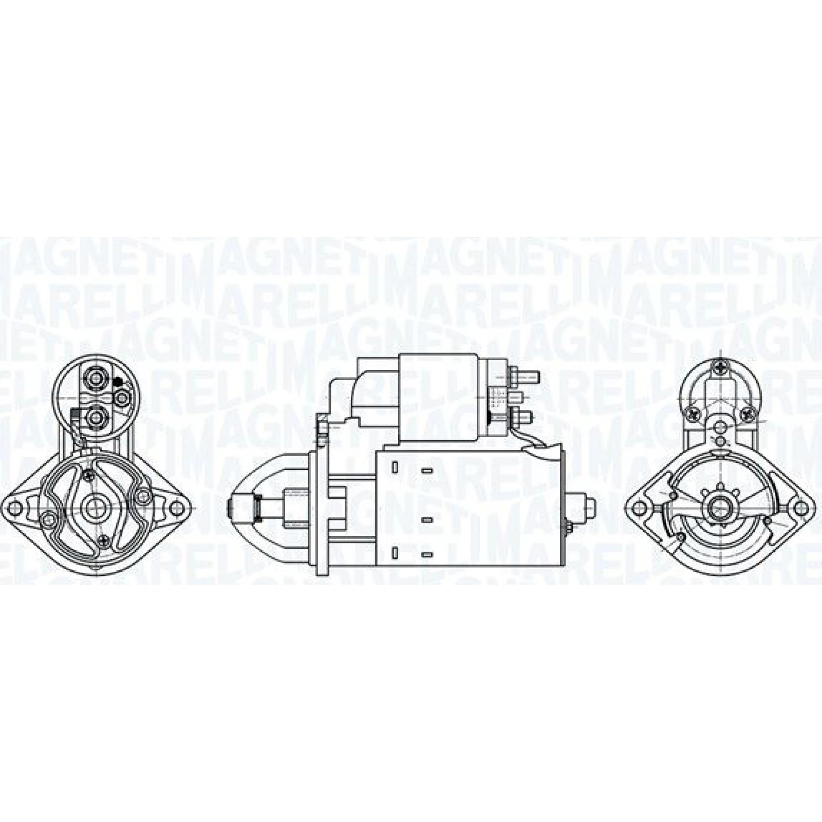 MAGNETI MARELLI Anlasser 063721406010