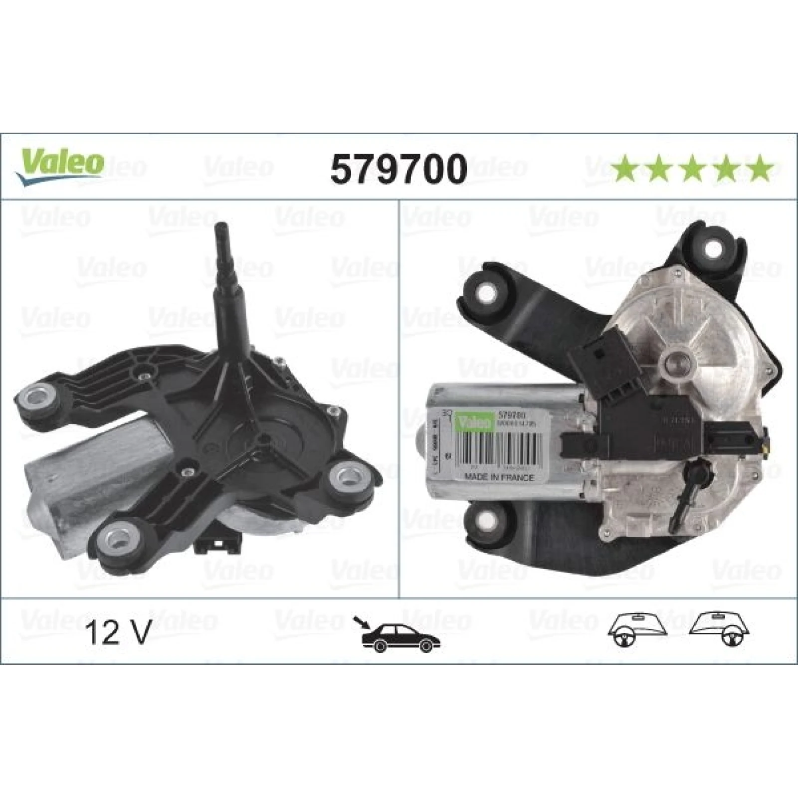 579700 Wischermotor hinten