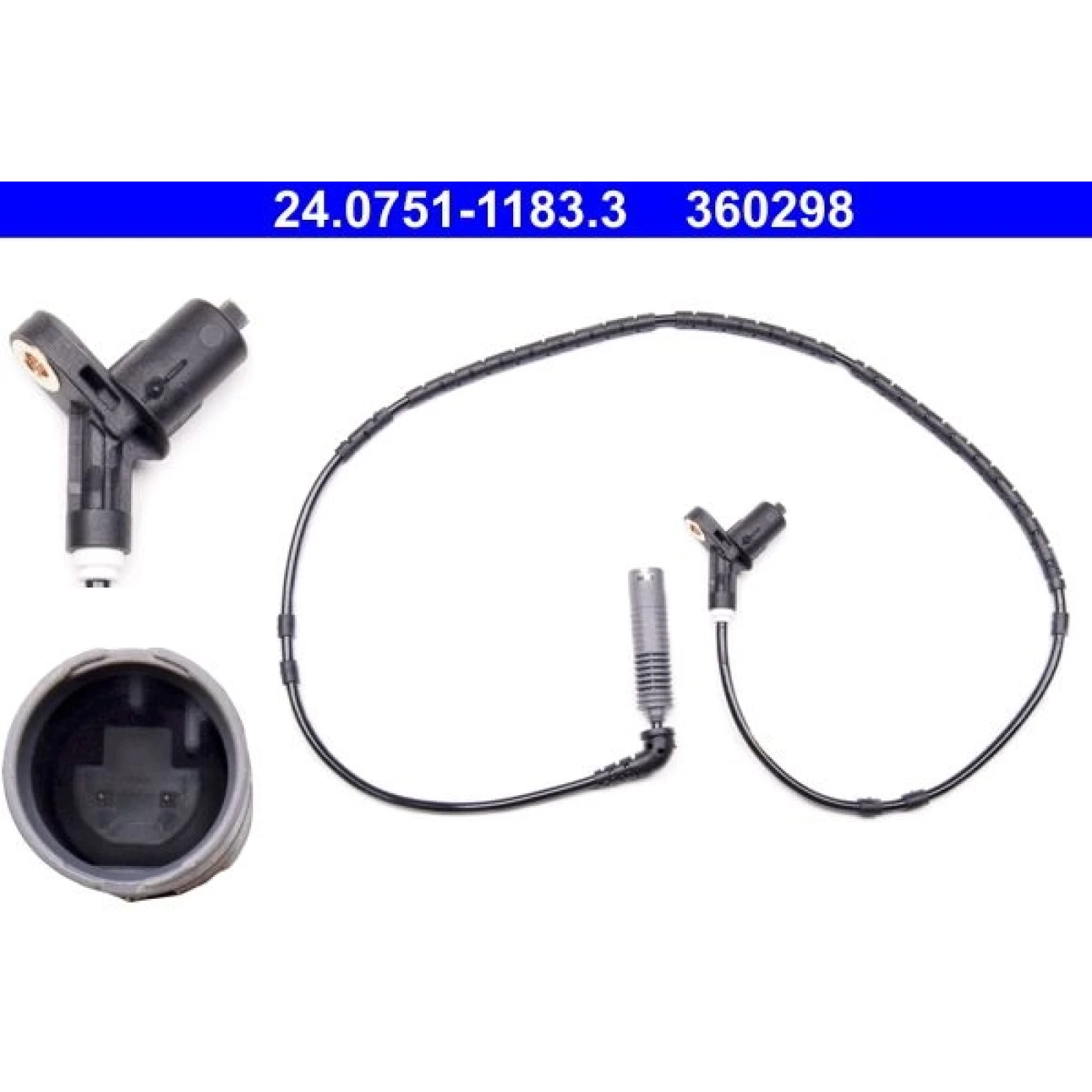 ATE ABS Sensor 24.0751-1183.3