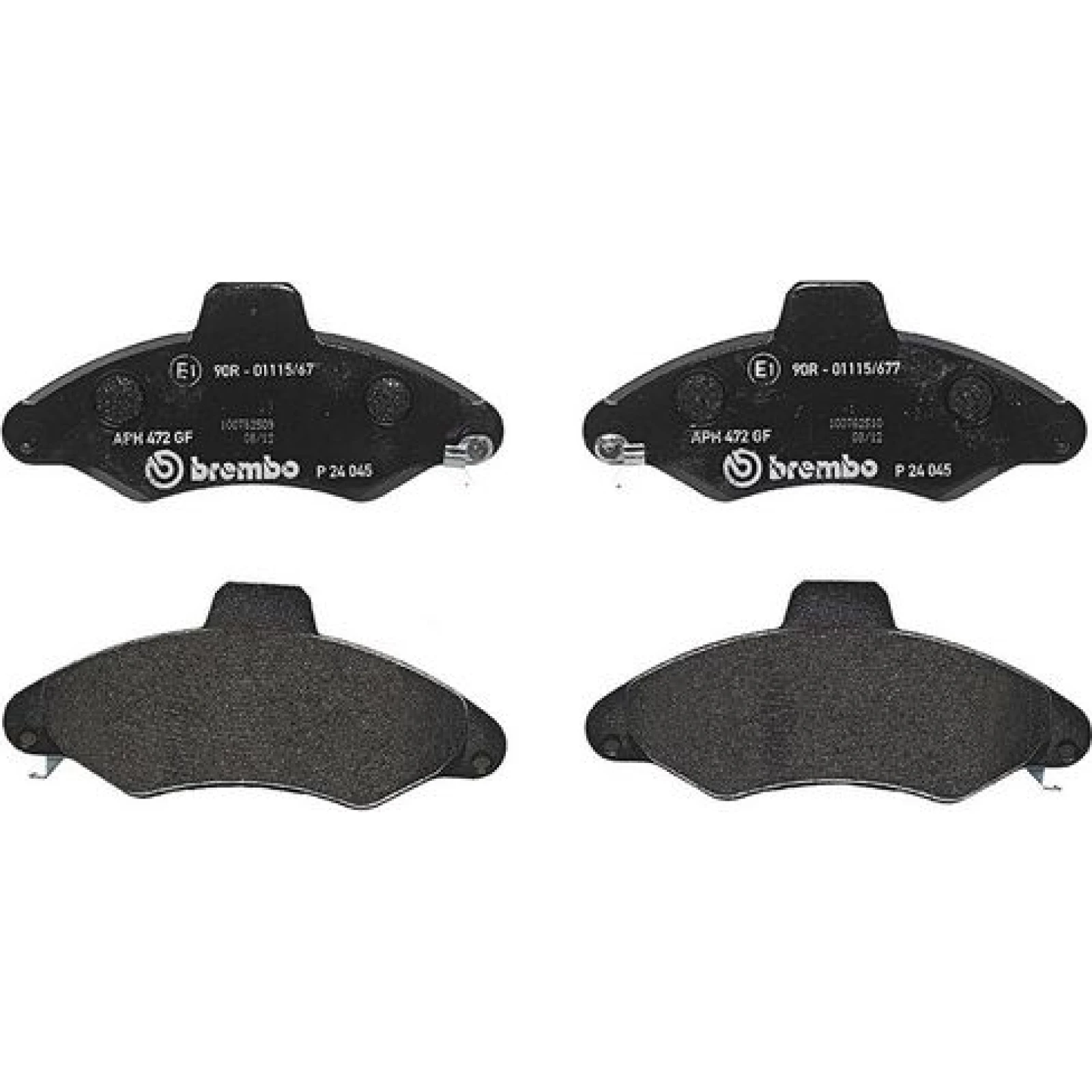 BREMBO Bremsklötze VA P 24 045
