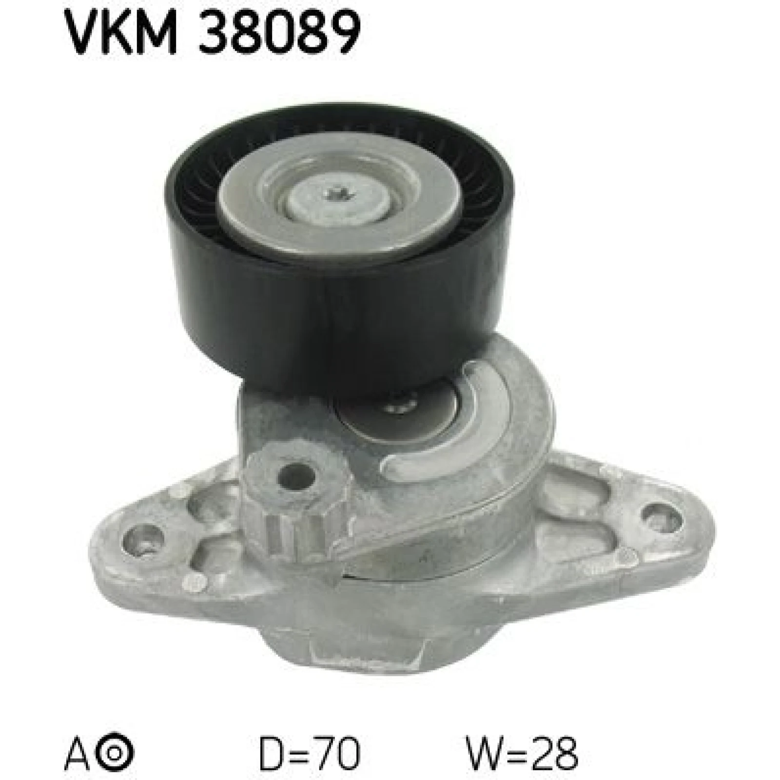 Multi-V-Umlenkrolle VKM 38089