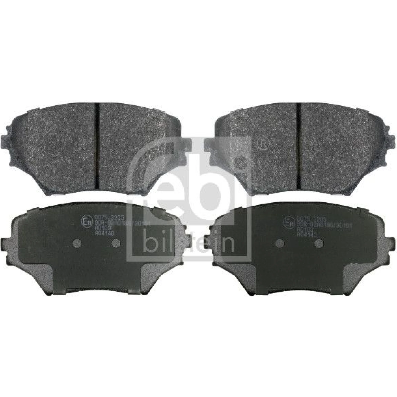 FEBI BILSTEIN Bremsbeläge 116273