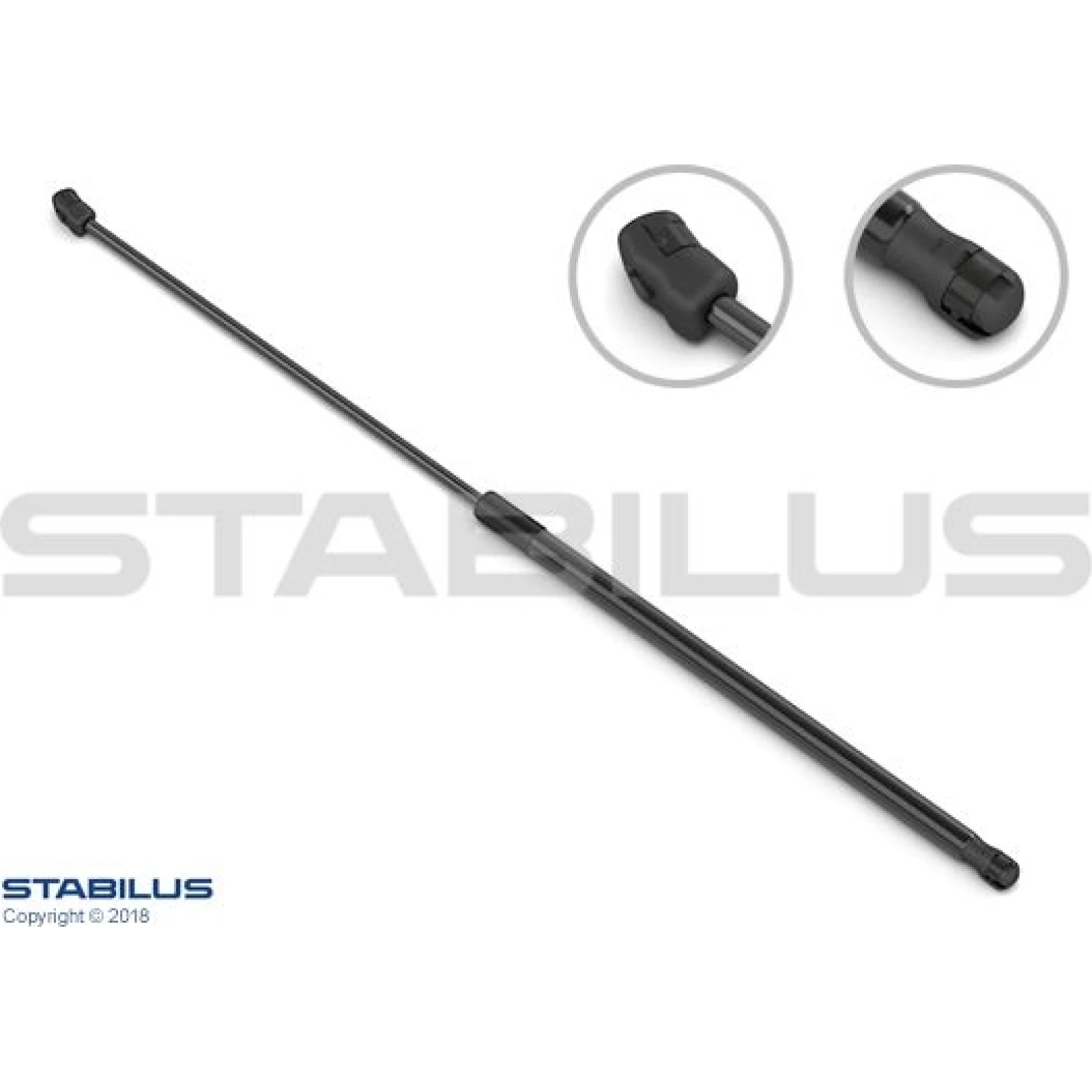 Gasfeder, Hinten L 570,5 575N 330802