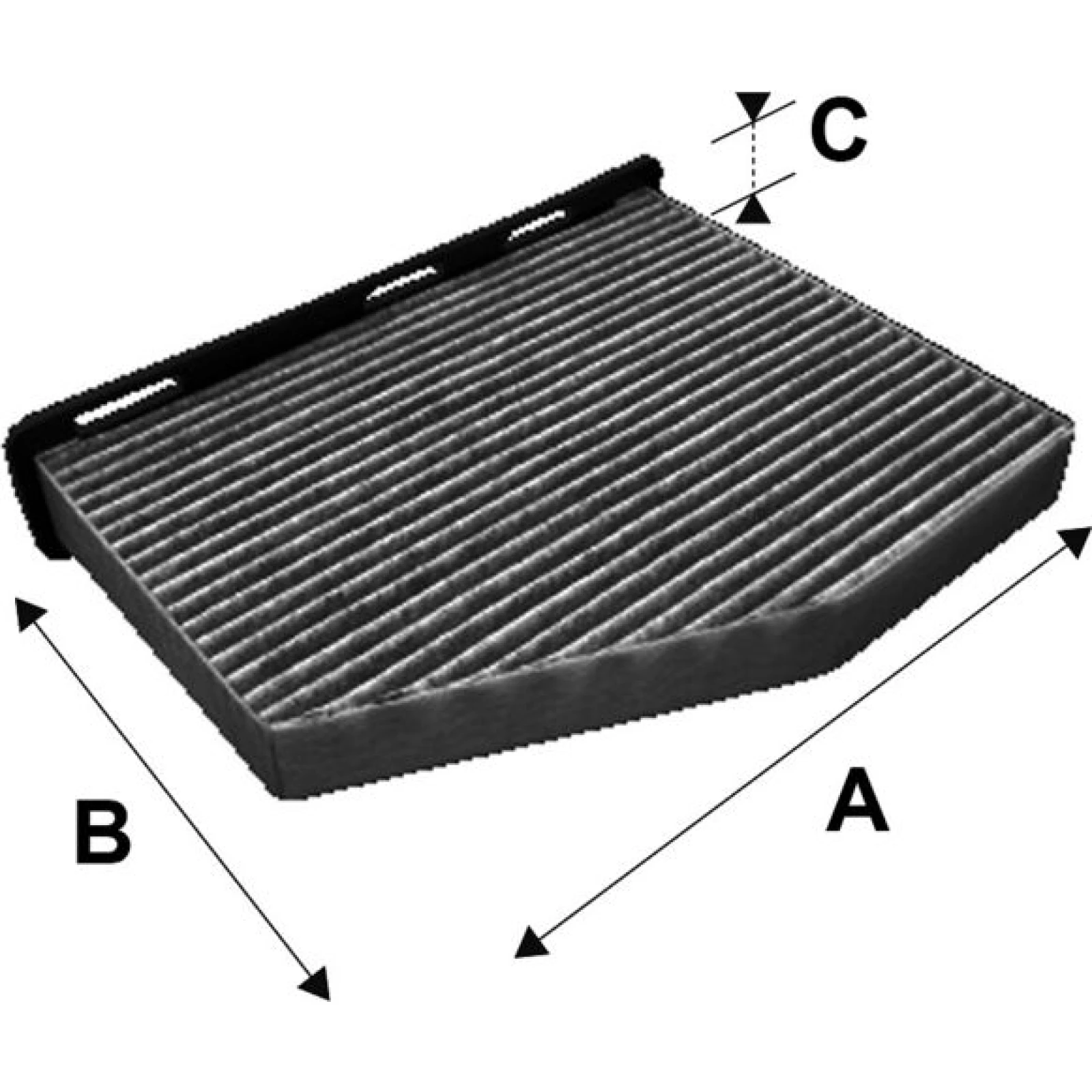Innenraumfilter Audi A3/Tt/Q3 Mit Aktivkohle 698801