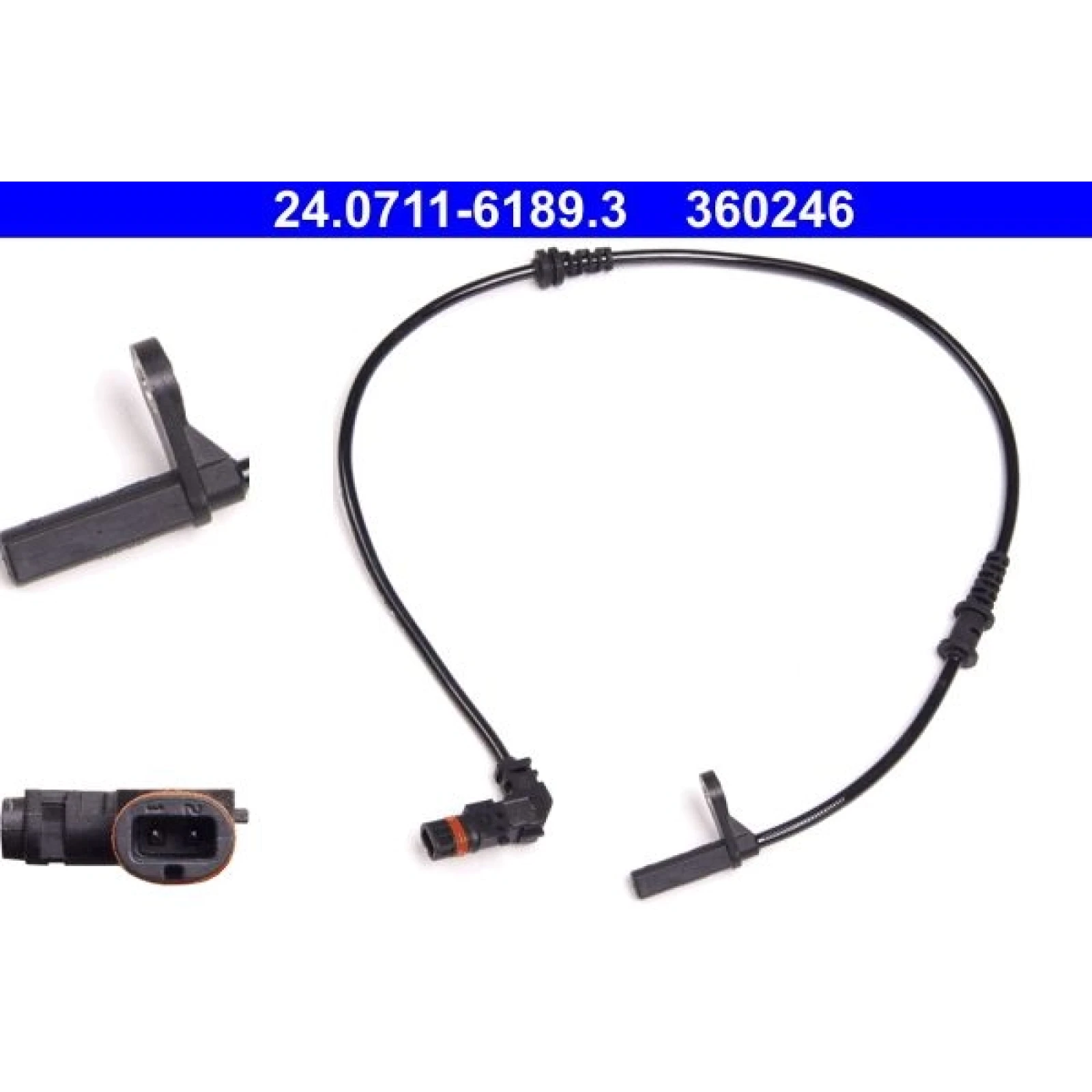 ATE ABS Sensor 24.0711-6189.3