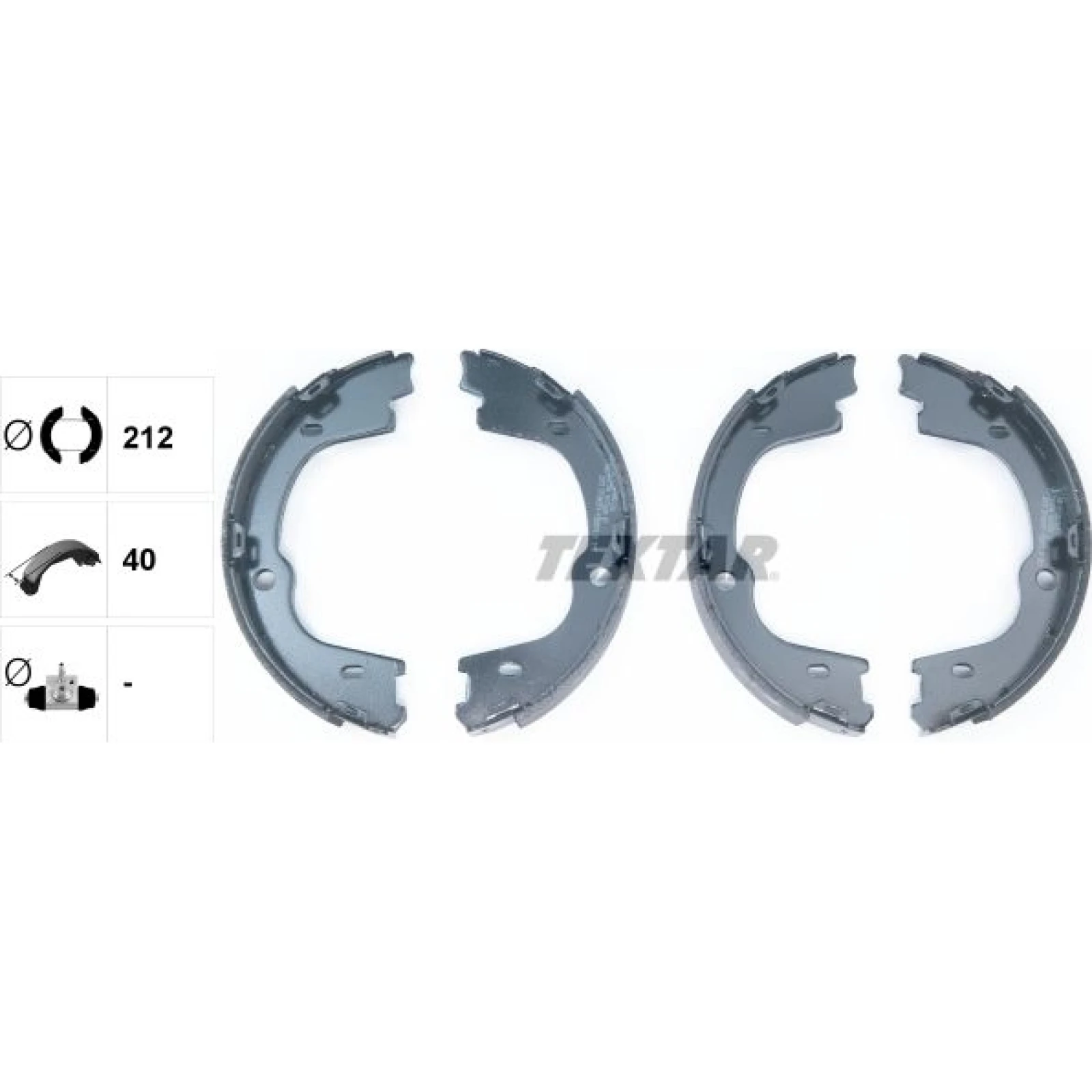 Handbremsbacken Hyundai Ix55 08-/H1 08 91076000