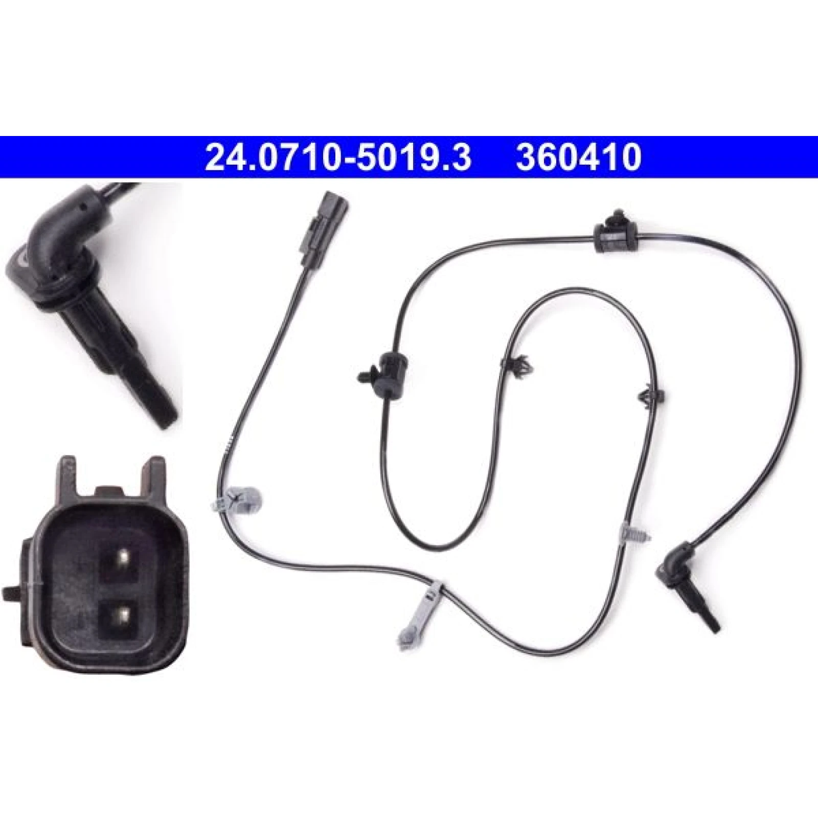ATE ABS Sensor 24.0710-5019.3