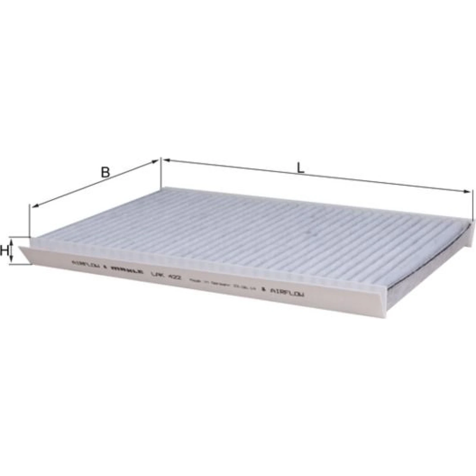 MAHLE Filter, Innenraumluft LAK 422