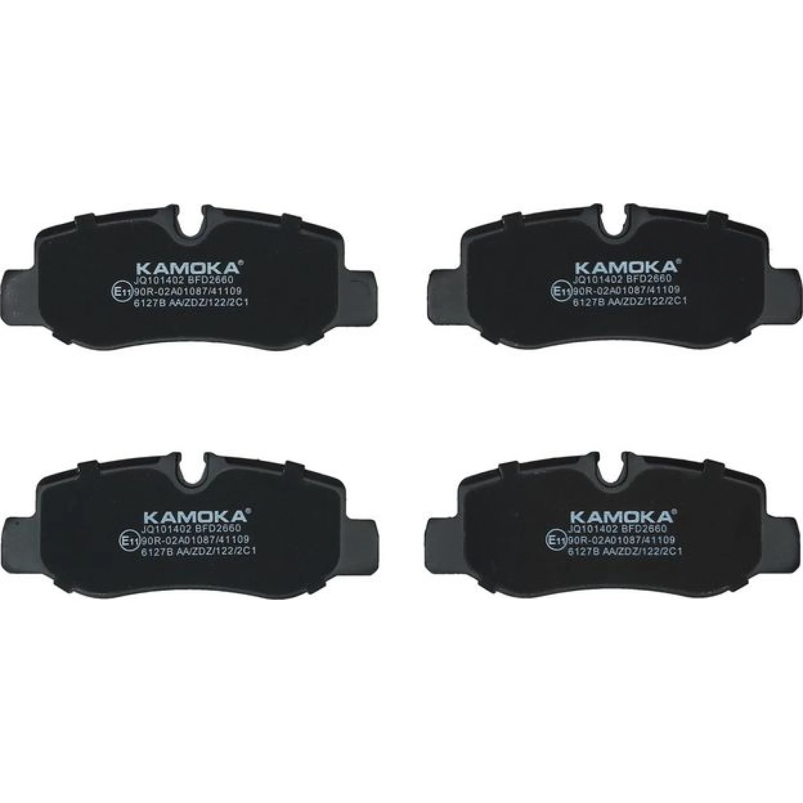 KAMOKA Bremsbelagsatz, Scheibenbremse JQ101402