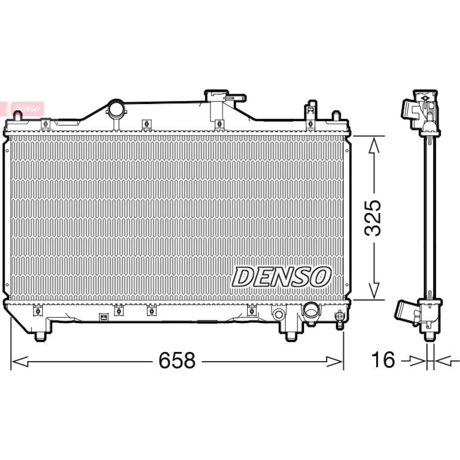 DENSO Motorkühler DRM50131