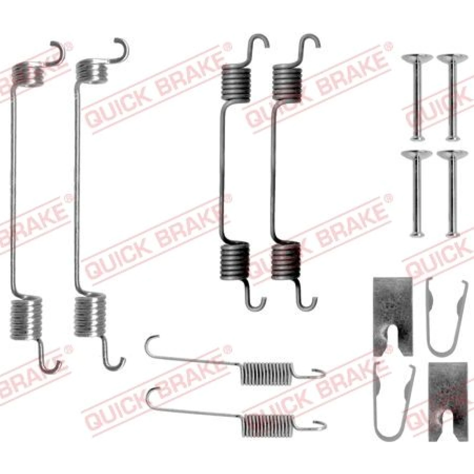 Quick Brake Montagesatz für Bremsbacken 105-0797