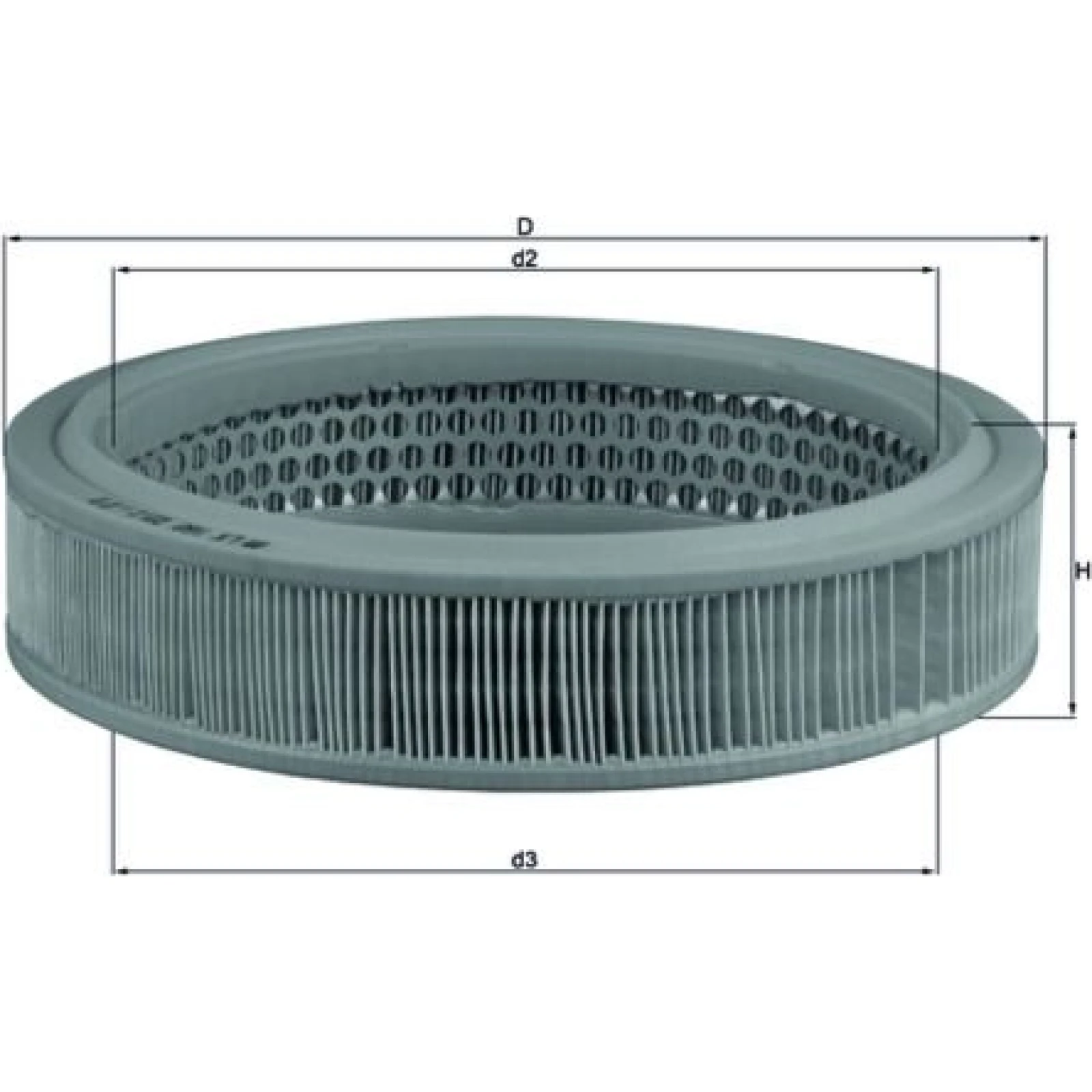 MAHLE Luftfilter LX 160