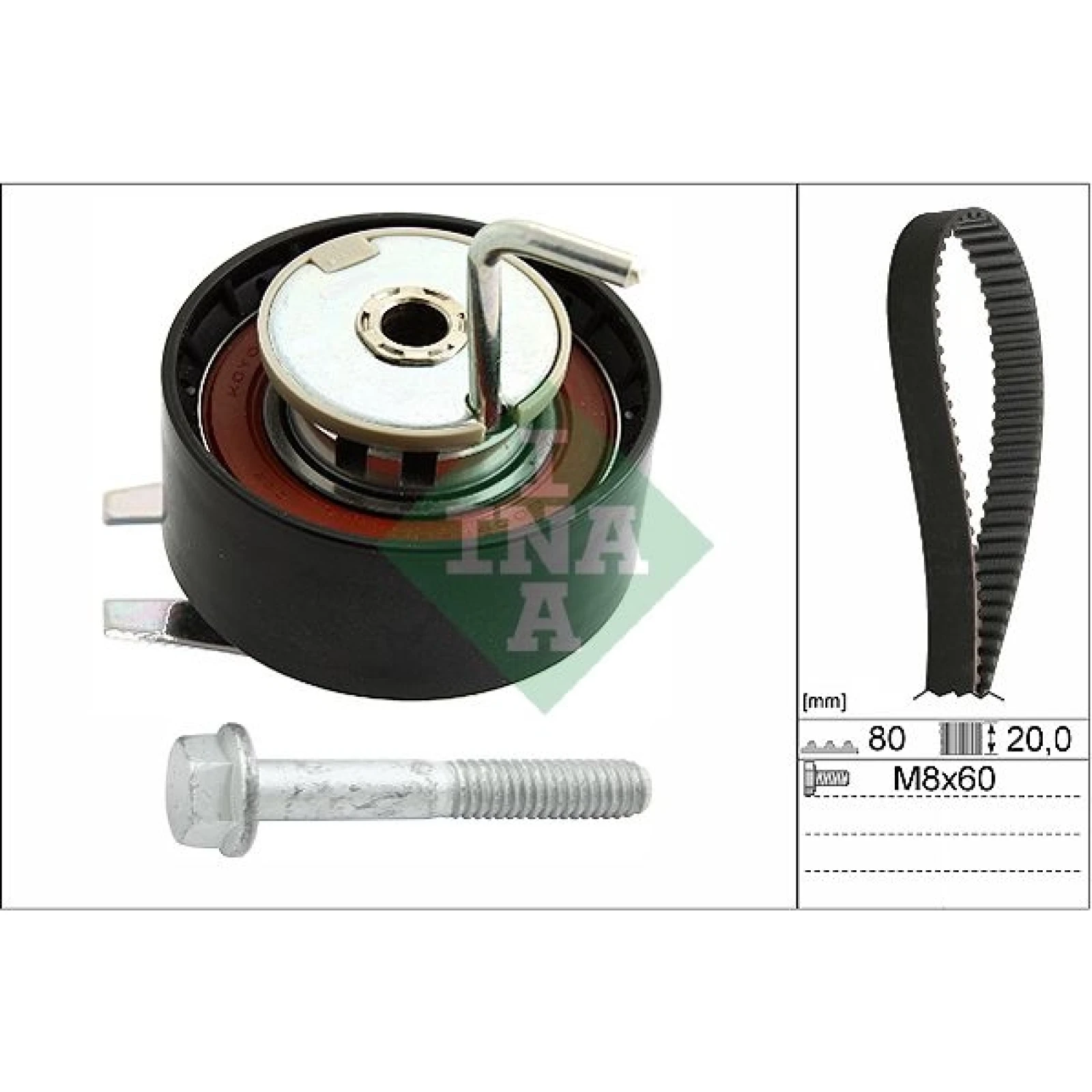 Zahnrimsatz 530 0692 10