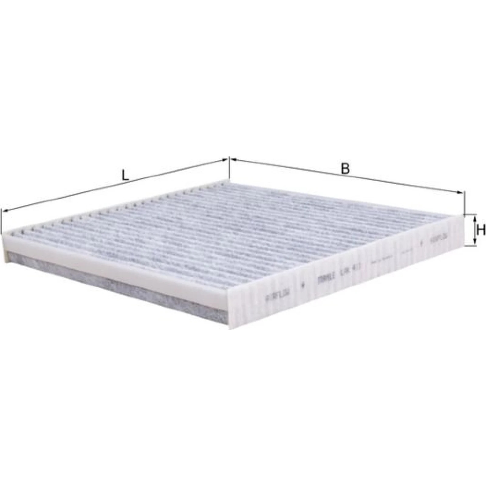 MAHLE Filter, Innenraumluft LAK 411