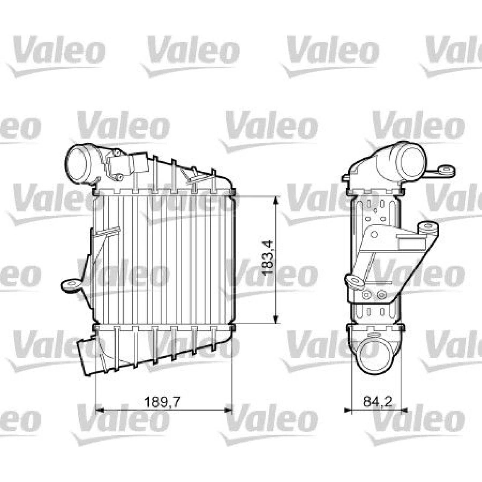 Ladeluftkühler VAL817556