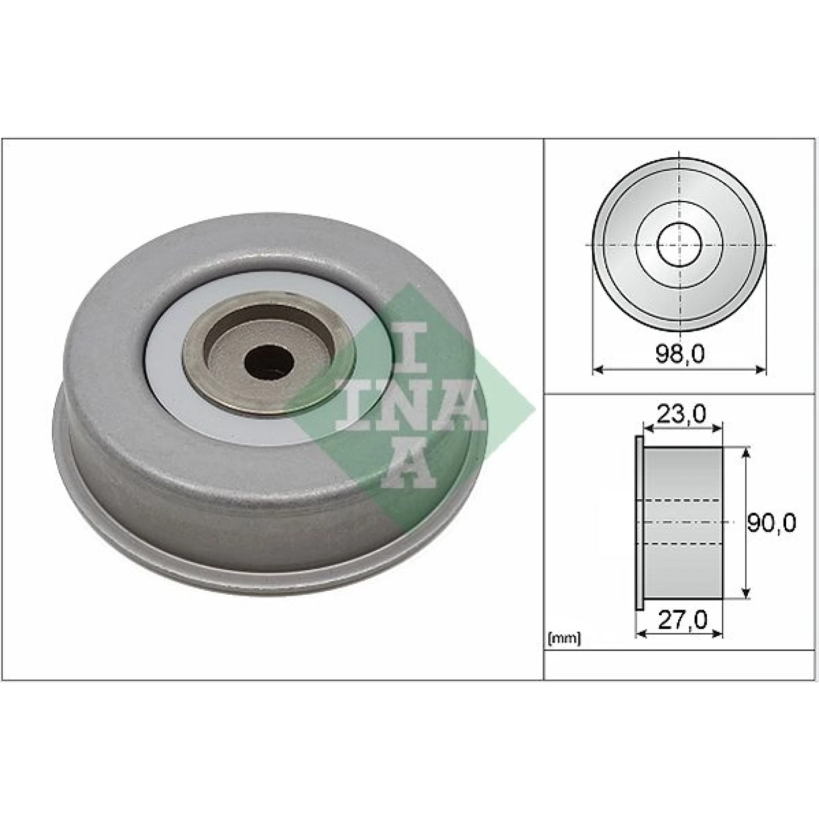 Umlenk-/Führungsrolle, Keilrippenriemen 532 0381 20