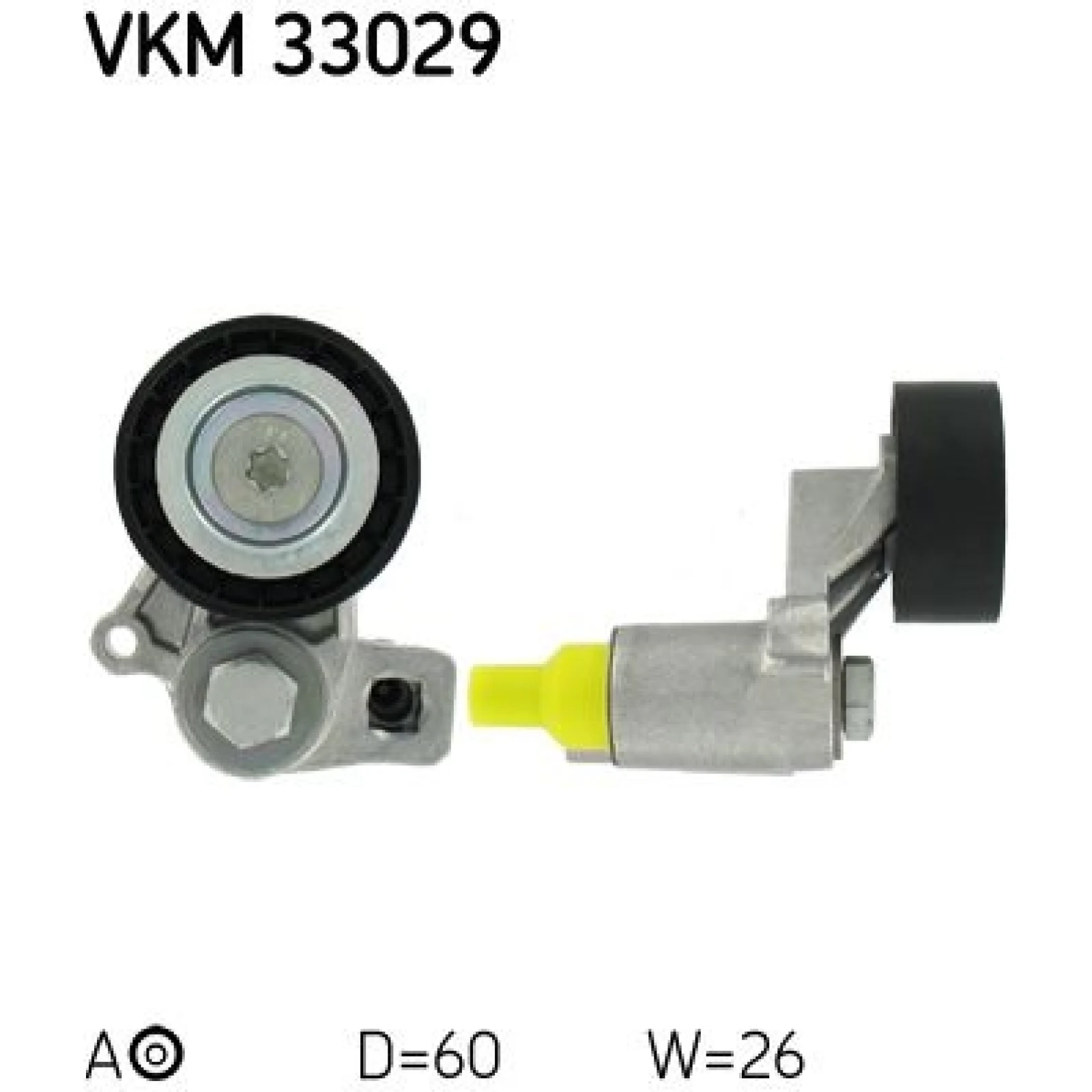 Spannrolle Multi-V VKM 33029