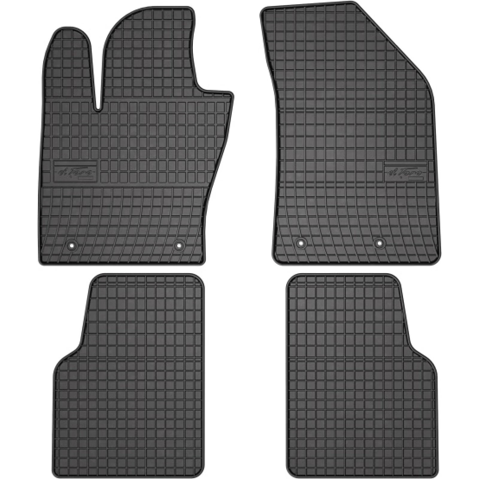 Passgenaue Kofferraummatte Gummimatten Jeep Compas 17 401785