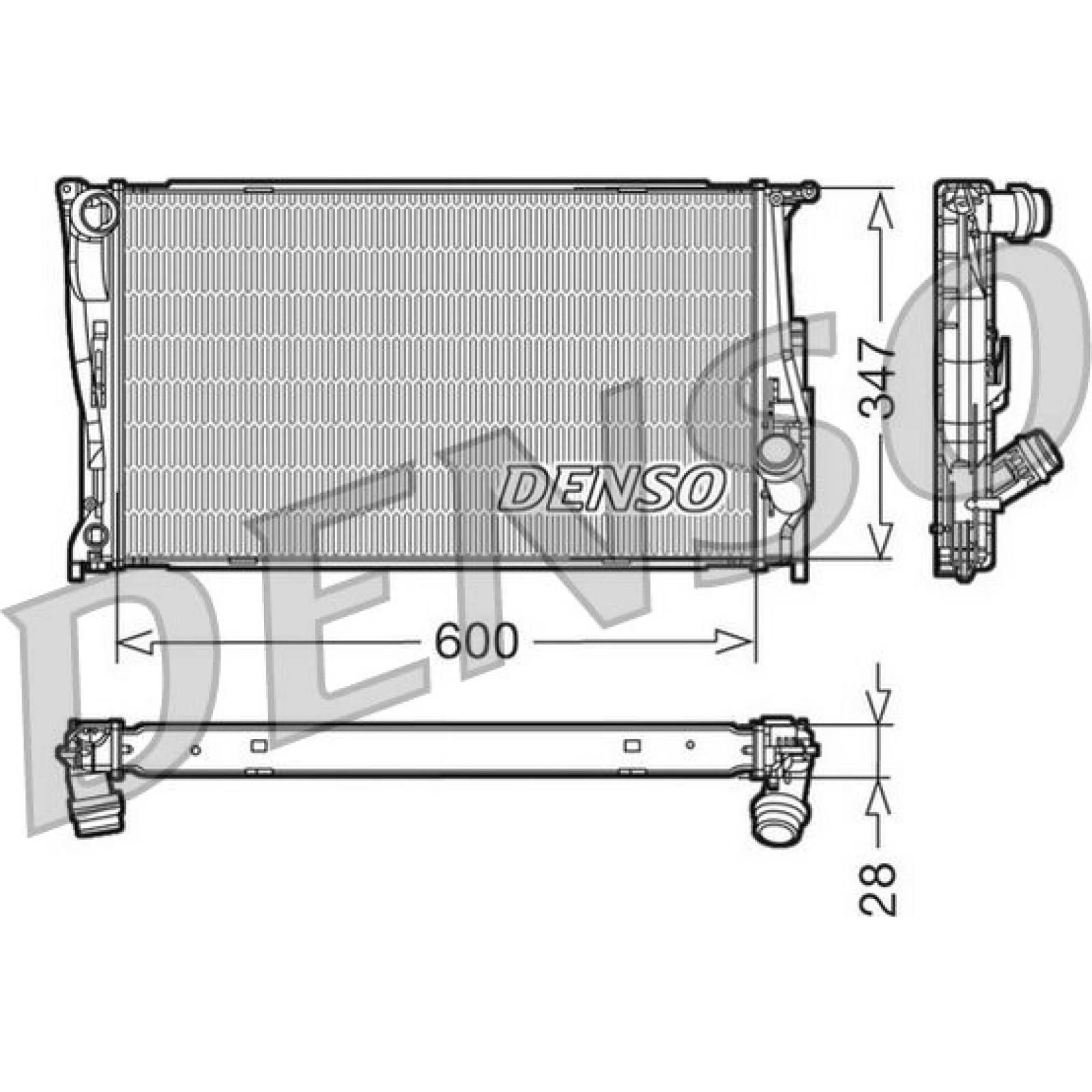 DENSO Motorkühler DRM05111