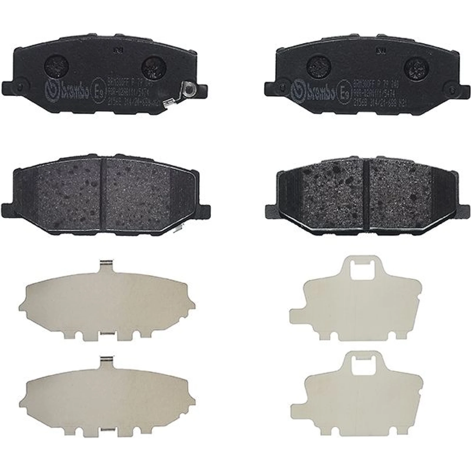 BREMBO Bremsklötze VA P 79 040