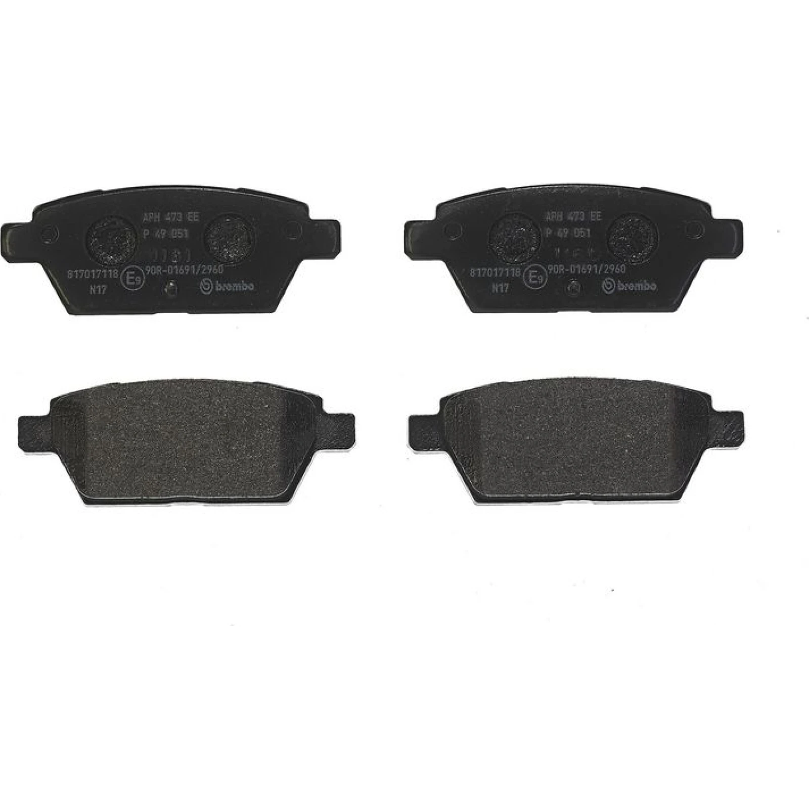 BREMBO Bremsklötze HA P 49 051