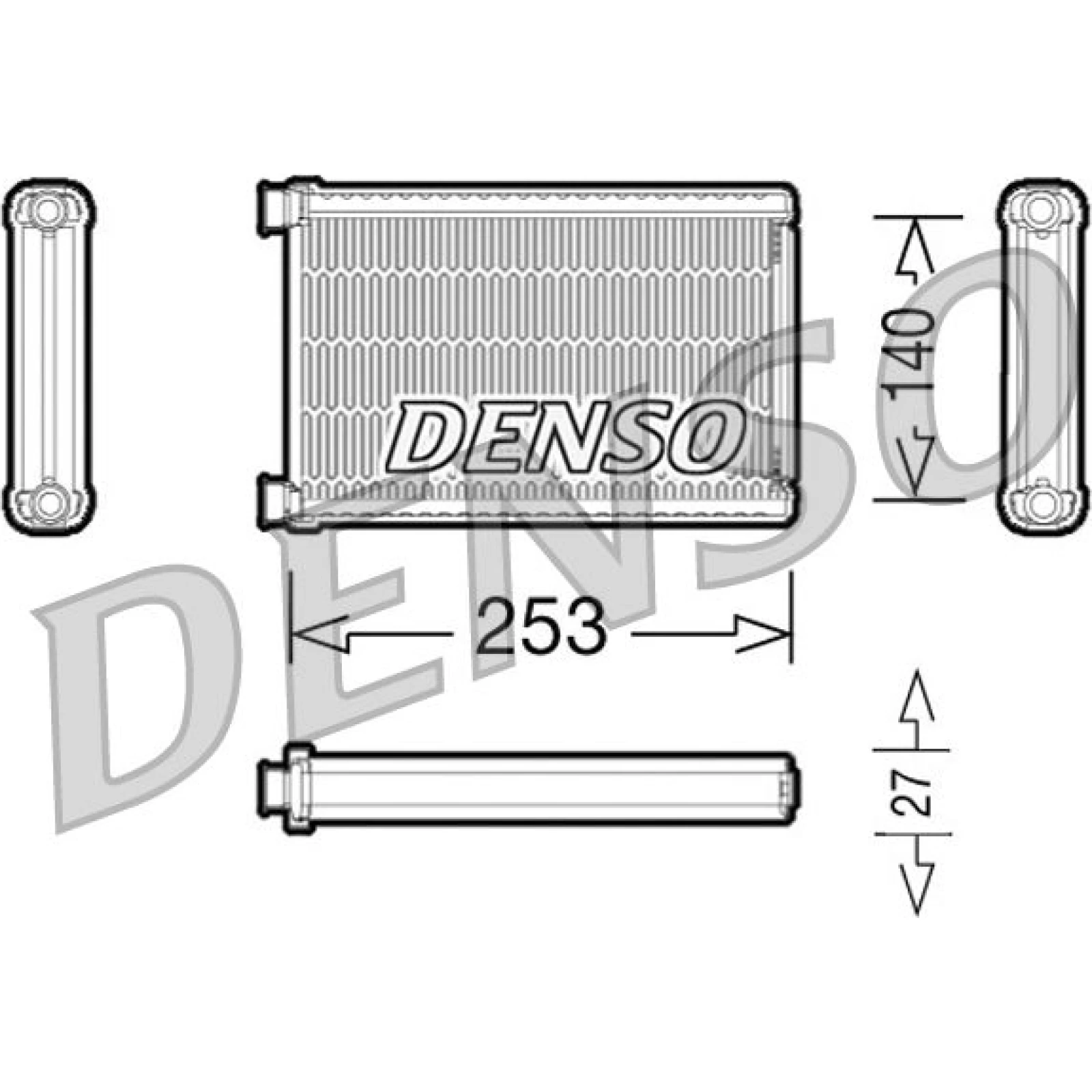 DENSO Heizkörper DRR05005