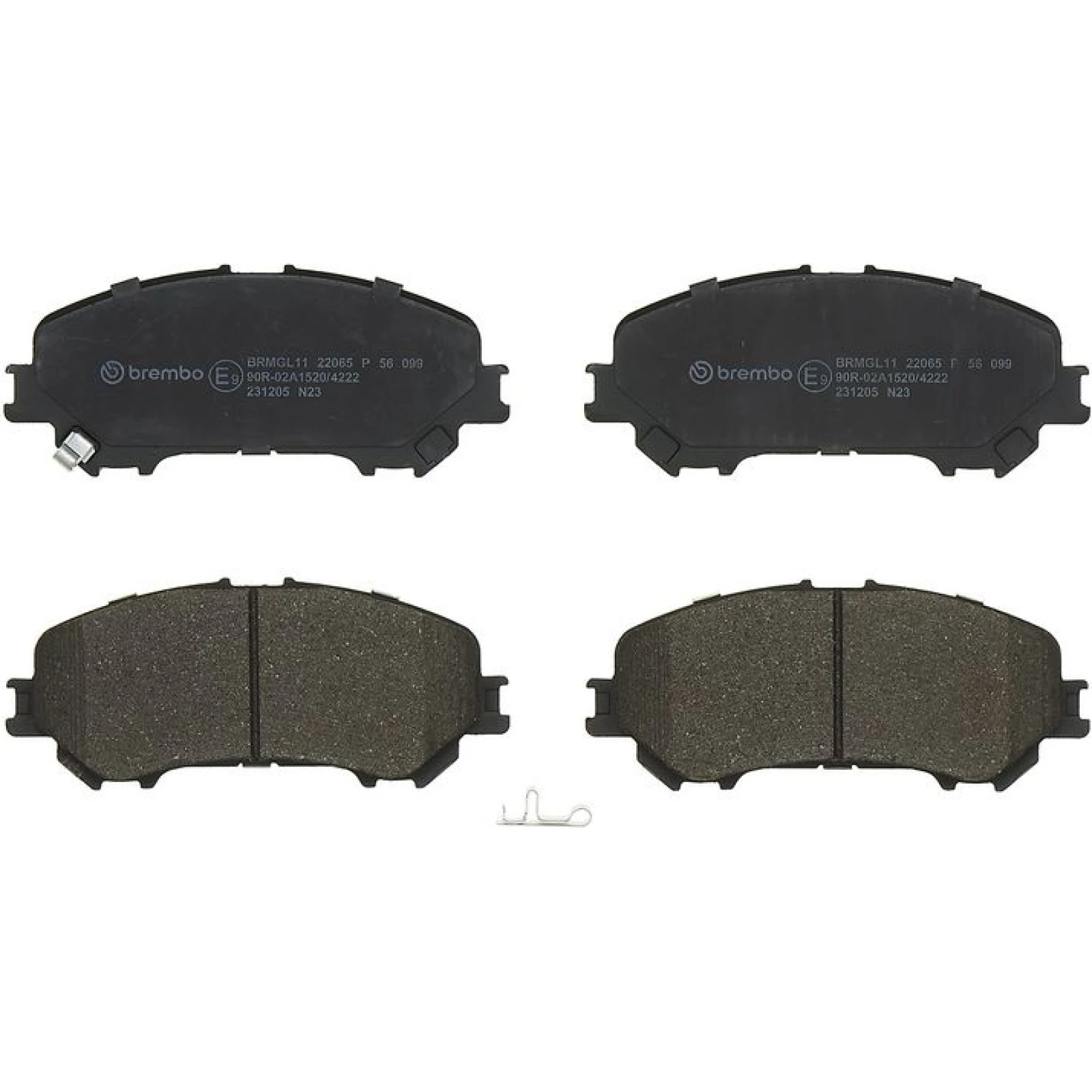 BREMBO Bremsklötze VA P 56 099