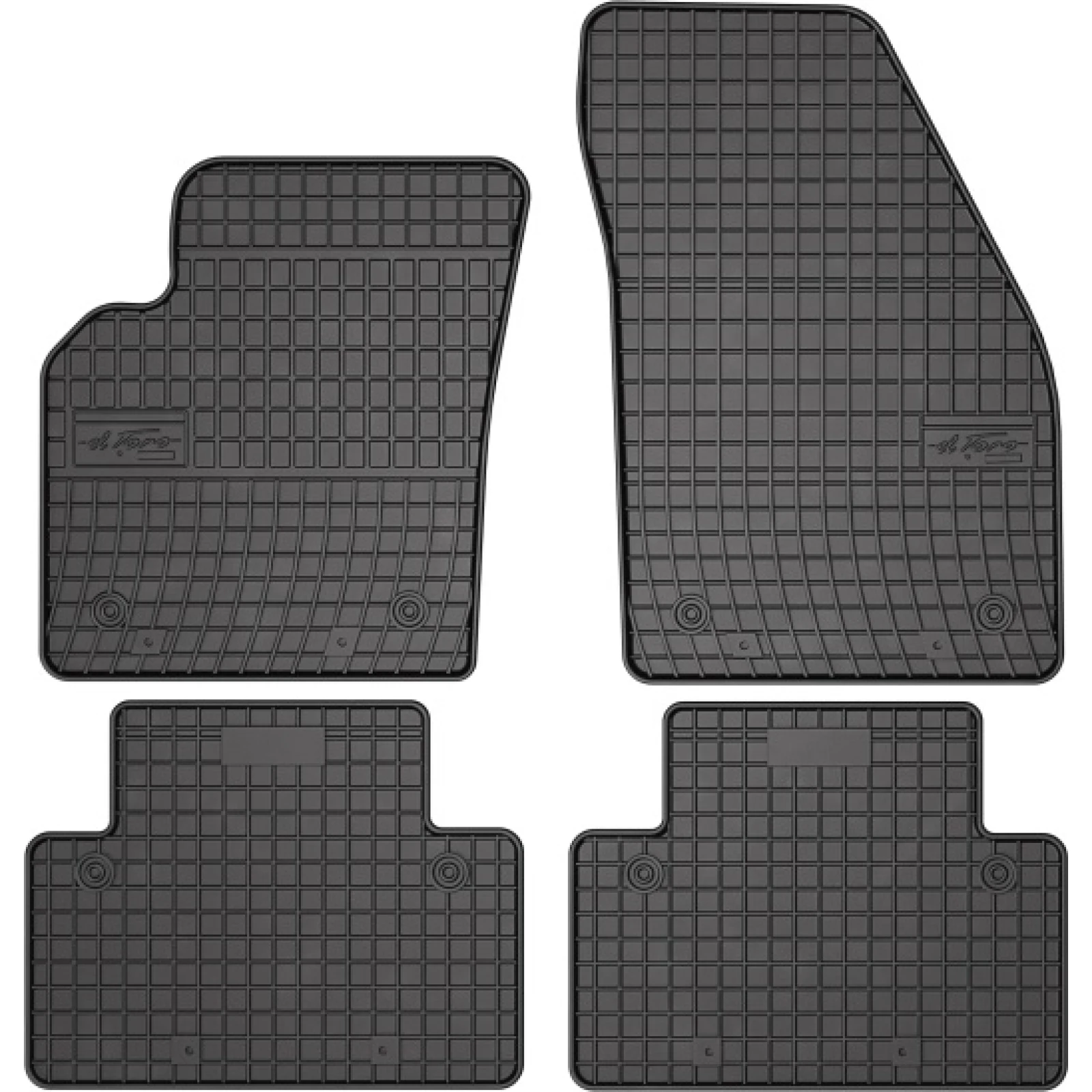 FROGUM passgenaue Kofferraummatte / Gummimatte Volvo C30/S40 II/V50 2005 0940
