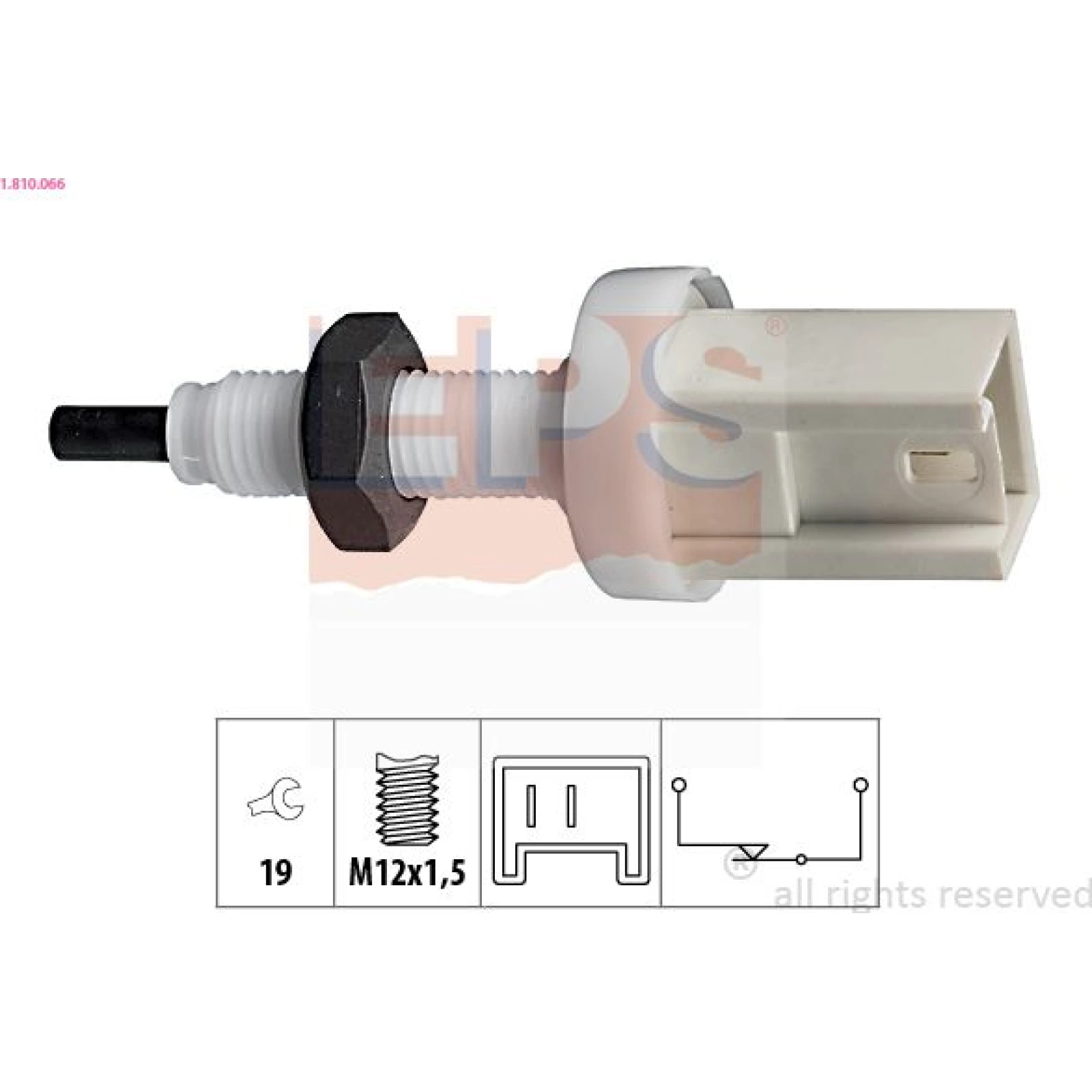 EPS Bremslichtschalter 1.810.066
