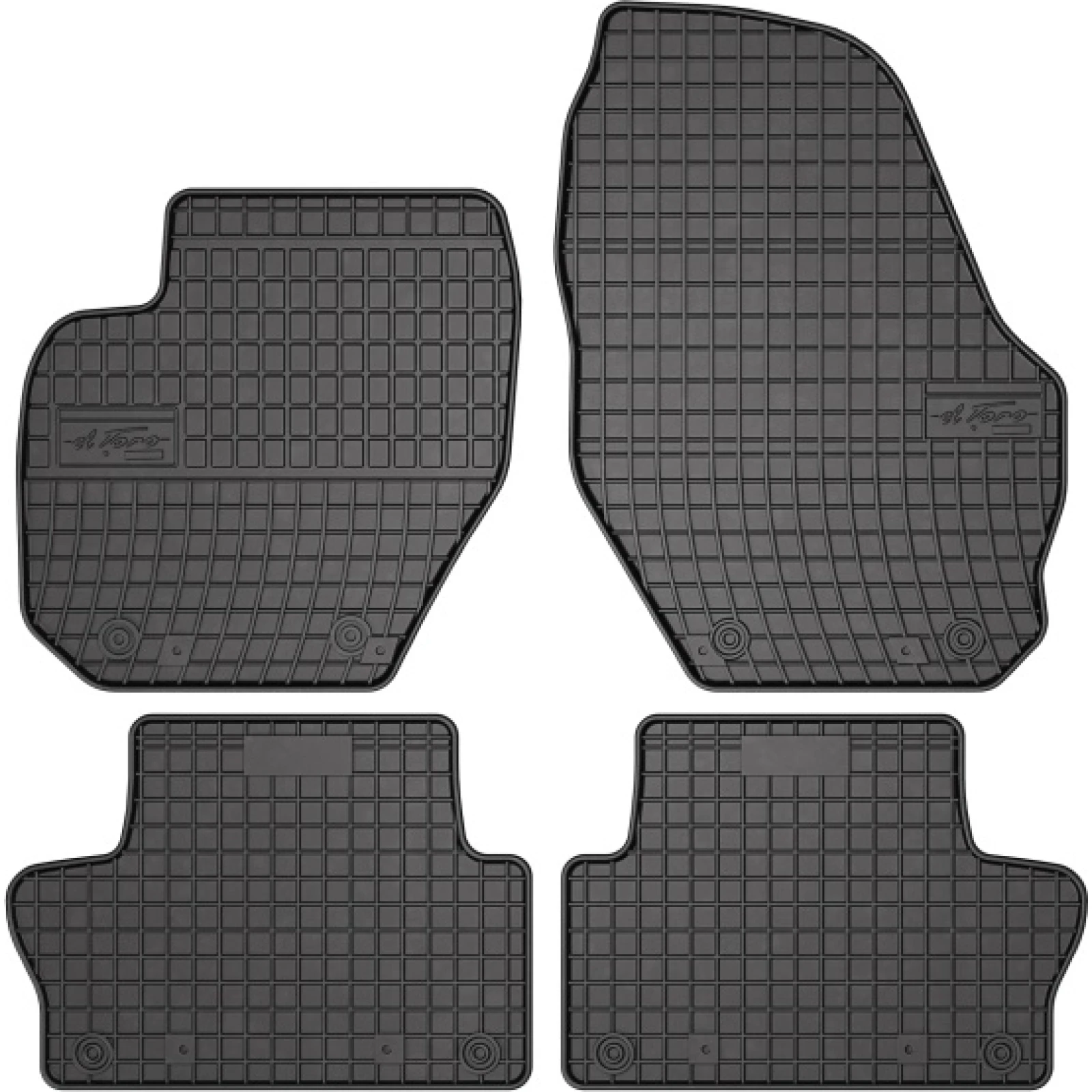 FROGUM passgenaue Kofferraummatte / Gummimatte Volvo Xc 60 2009- / V60 2009 0942