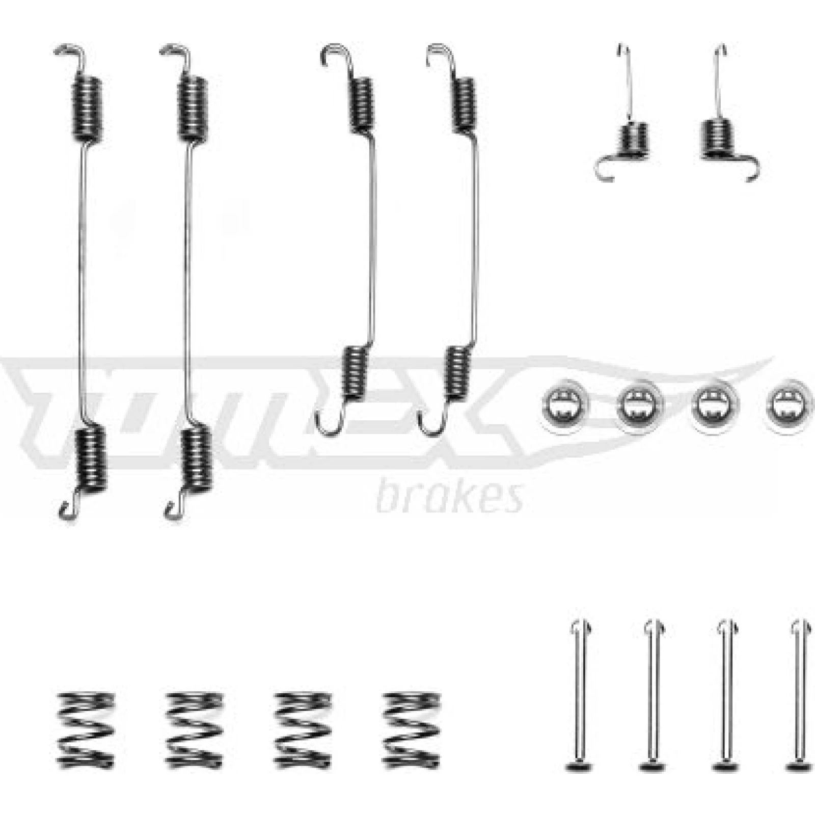 TOMEX brakes Zubehörsatz, Bremsbacken TX 40-13