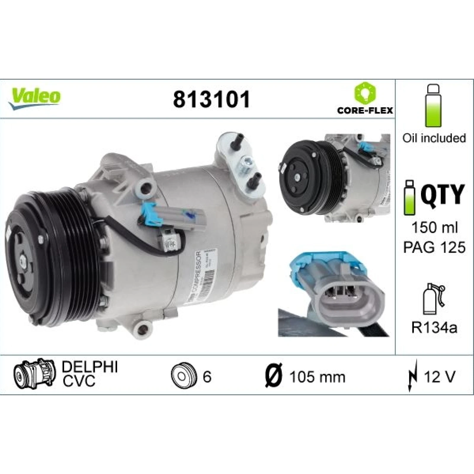 Kompressor, Klimaanlage VAL813101