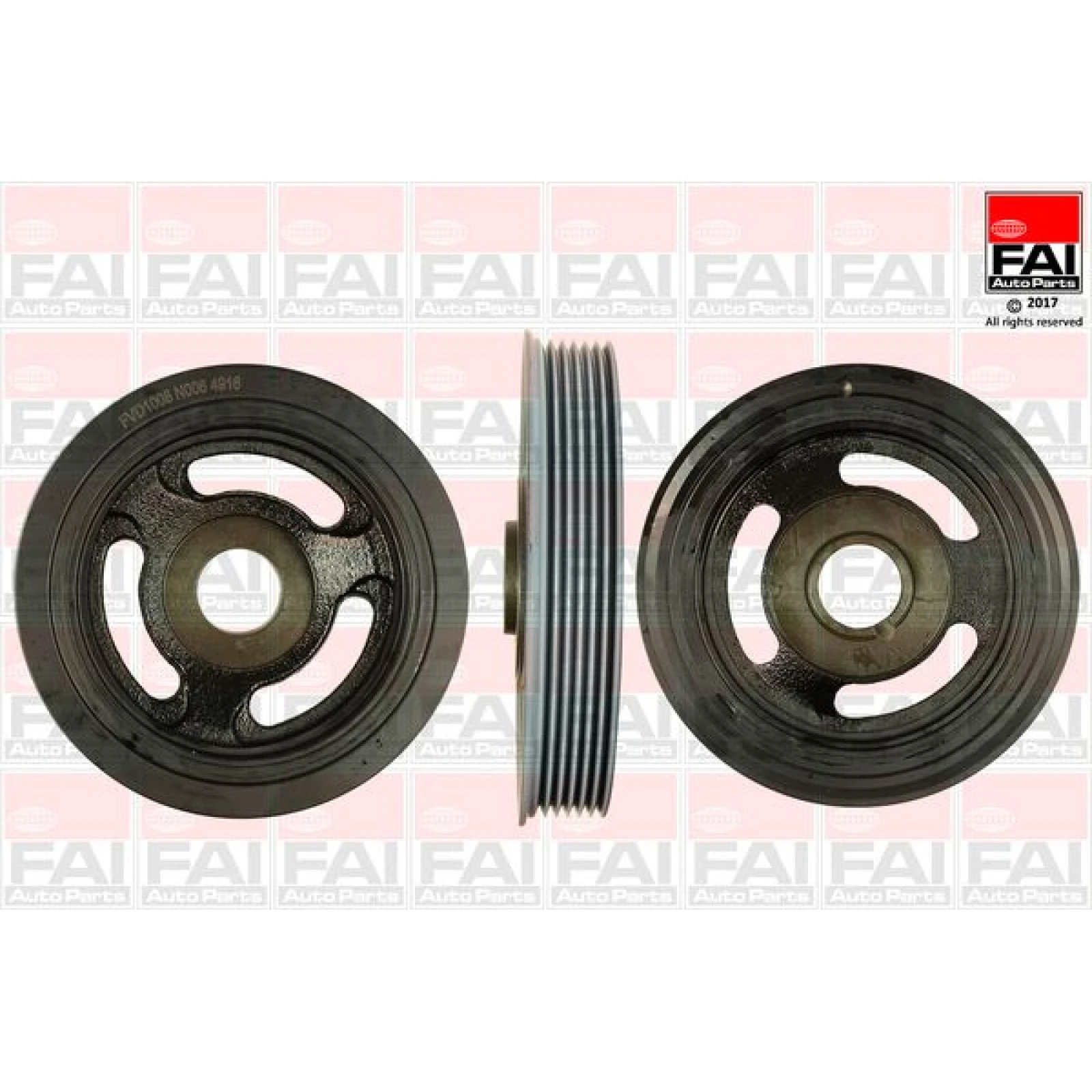 FAI AutoParts Riemenscheibe, Kurbelwelle FVD1008