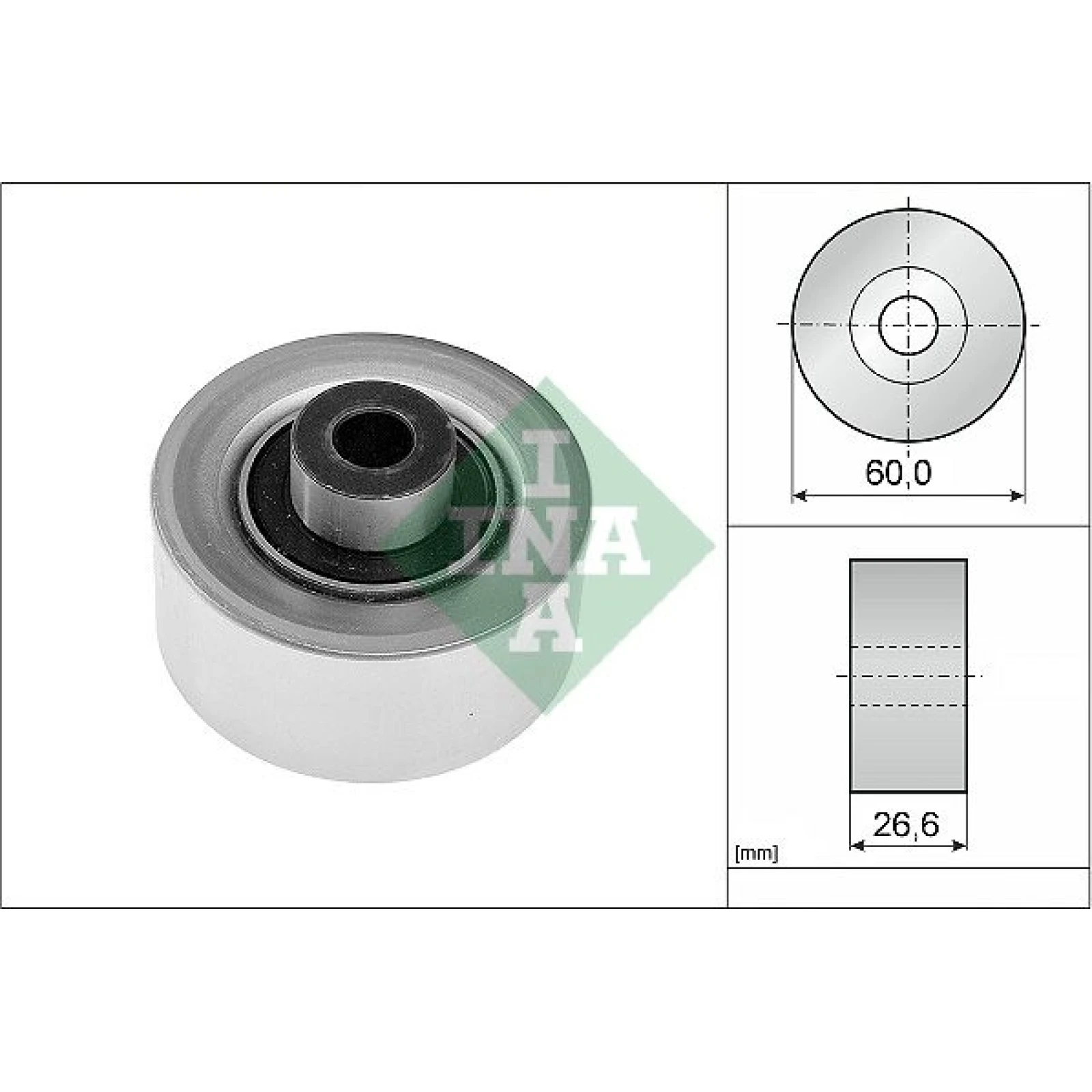 Umlenk-/Führungsrolle, Keilrippenriemen 532 0311 10